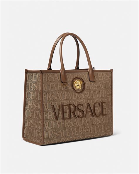 versace diamond bag|Versace large tote bag.